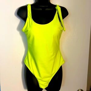 One piece swimsuit Neon Green